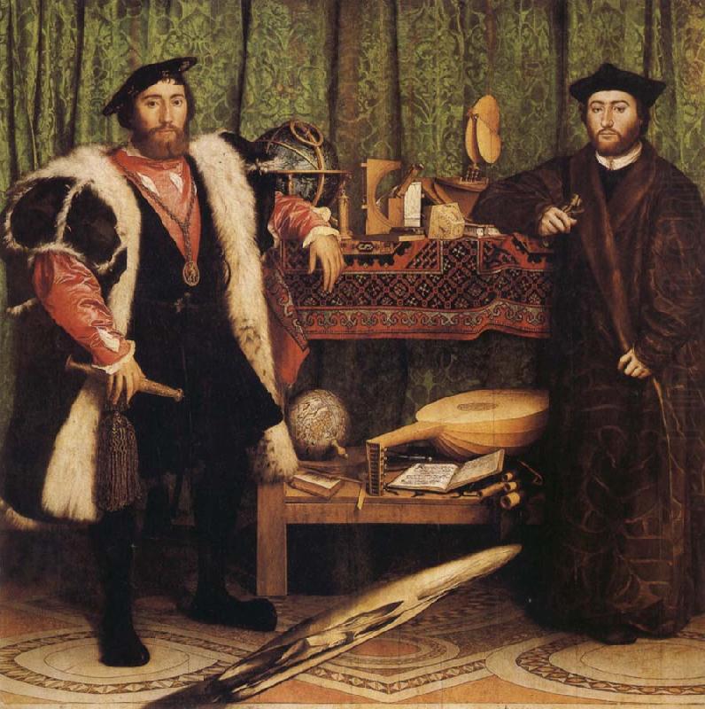 The Ambassadors, Hans holbein the younger